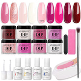 Female Beauty - 18Pcs Dip Powder Nail Kit Starter Kit